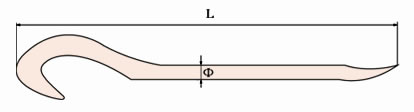 240 Non Sparking Wrecking Bar