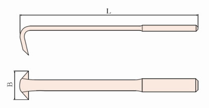 209 Non Sparking Deck Scraper