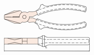 246 Non Sparking Lineman's Pliers