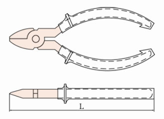 248 Non Sparking Diagonal Pliers