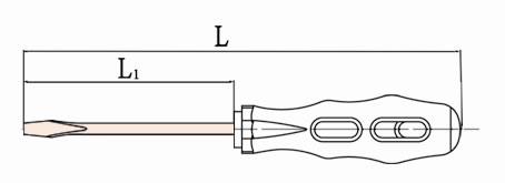 260 Non Sparking Slotted Screwdriver